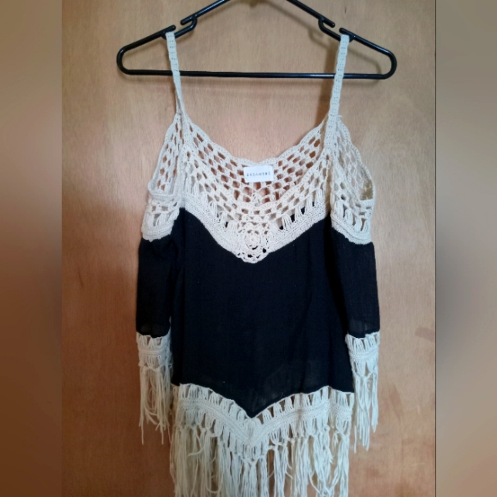 Sheer tank top